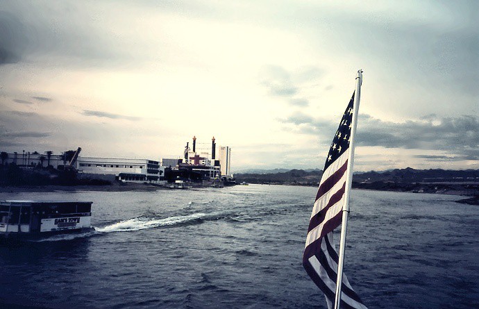 This photo has aged like a fine wine. Its author has made good use of the Stars and Stripes to add life to the scene. Author: Nico Koolsbergen
