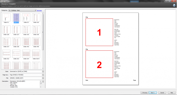 If you don’t need to make any special edits to the photos, just place them in Templates and send them off to the printer.