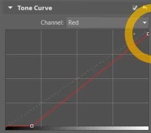 Adding red to the shadows and reducing the red in the lights.