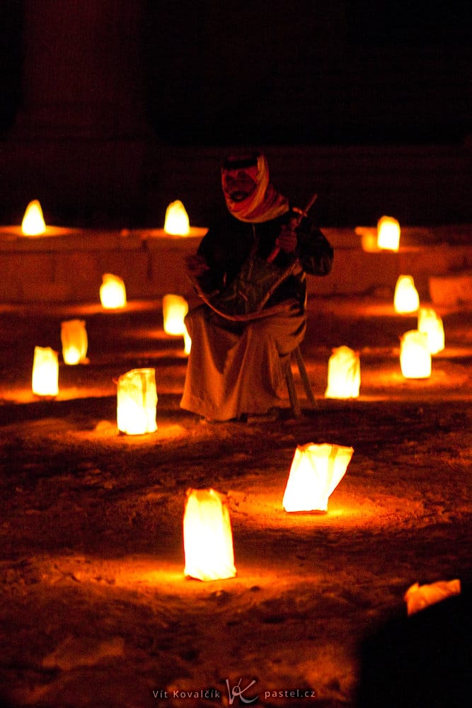 A Bedouin in a dark desert night under candlelight. A tough challenge even for a fast lens. Canon 40D, Canon EF 85/1.8, 1/10 s, f/1.8, ISO 3200, focal length 85 mm