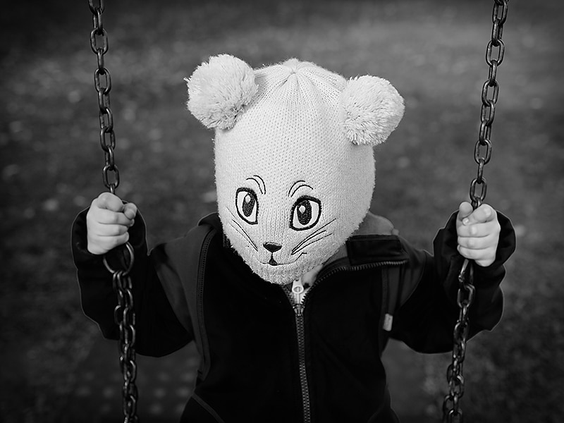 It was hardly the first time that my daughter had pulled her “kitty” hood over her head, but this time I had my camera with me, and so I could immortalize this comic moment. Canon EOS 6D, Canon EF 35/1.4 L, 1/500 s, f/2.8, ISO 100, focal length 35 mm