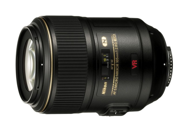 Nikkor macro lens with a focal length of 105 mm and a lens speed of f/2.8. Photo: Nikon