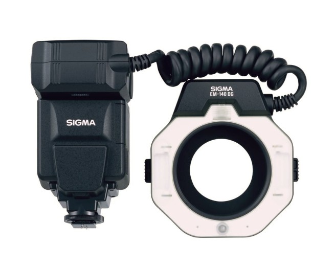 If you’re serious about macro, a ring flash is the way to go. Photo: Sigma