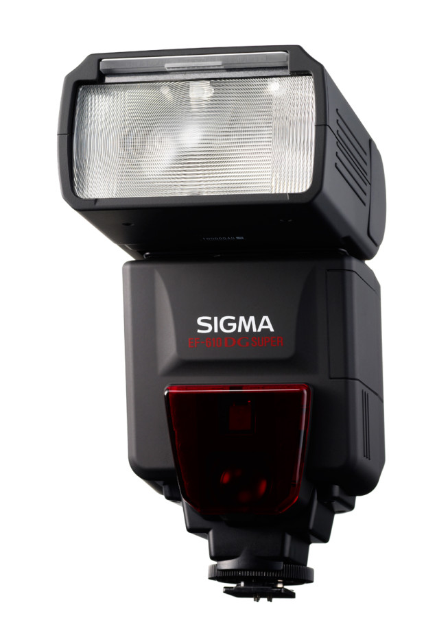 A mountable external flash. Photo: Sigma