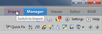 The Import Module.
