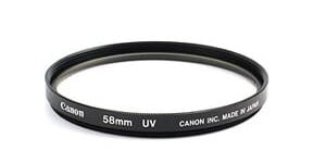 A UV filter is a part of every serious photographer’s basic kit. They’re easy to attach—they screw onto the lens’s front flance