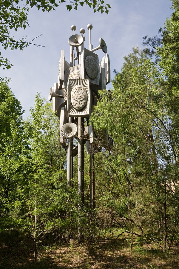 A monument to the Soviet republics.