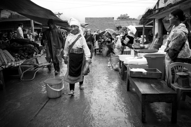 A Sunday market in north Vietnam. Photo: Tomáš Slavíček