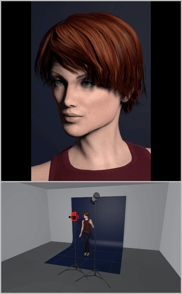 Portrait Lighting I - broad lighting
