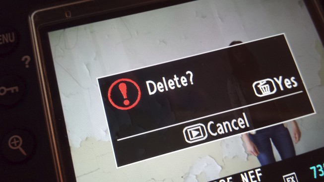 Deleting ruined pictures saves time. It also saves space once you download your photos. So do it whenever you can. But note that it can add a little battery drain.