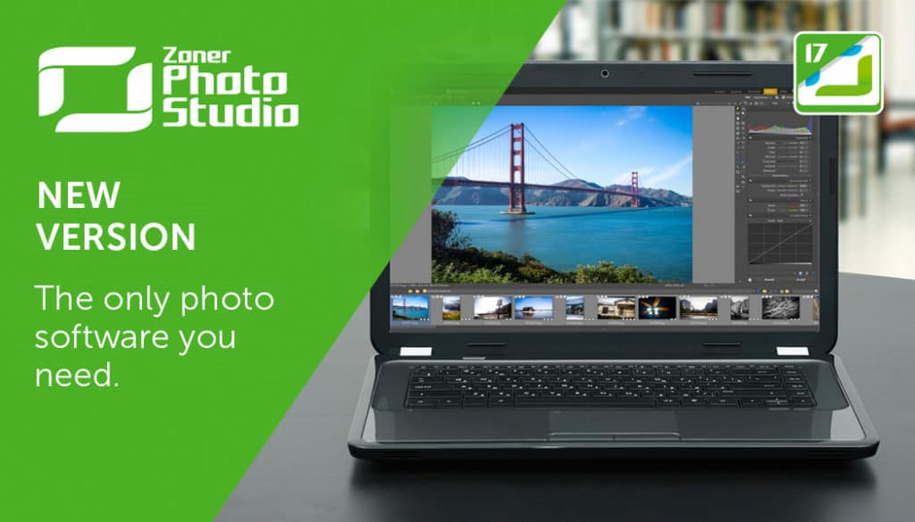 Zoner Photo Studio 17 PRO - Photo Editing Software for PC