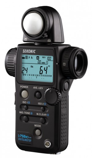 A top-grade light meter like the Sekonic L-758 costs almost as much as a mid-range DSLR.