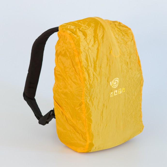 A Kata 3-in-1 backpack with its jacket.