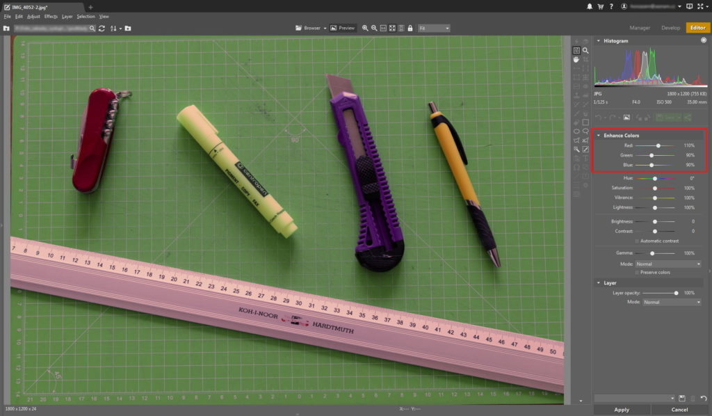 how to use the magic wand tool in zoner photo studio 17