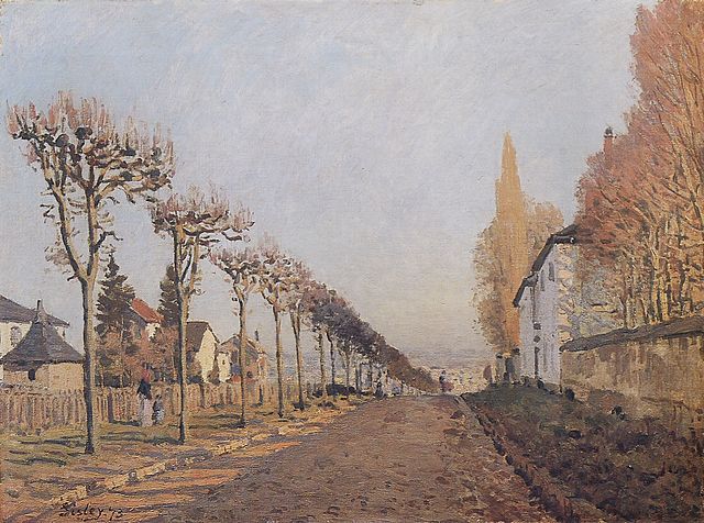 Alfred Sisley, Le chemin de la Machine, 1873