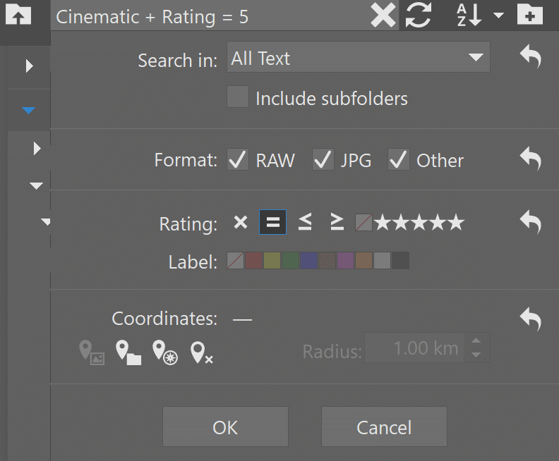 Using the Catalog in Zoner Studio