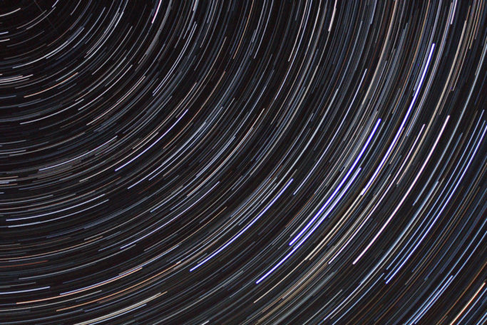 How to photograph star trails: Cassiopeia.