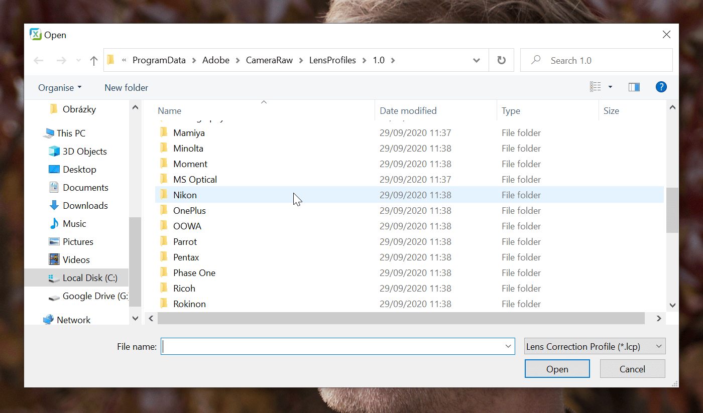 default folder x wont open