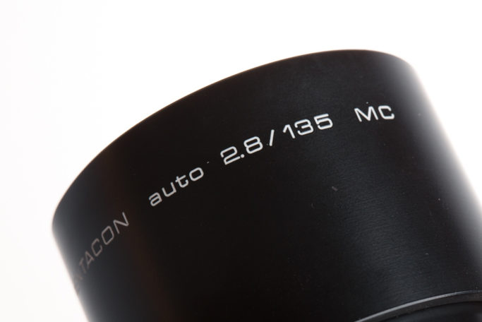 What Do Those Numbers and Letters on Lenses Mean: Pentacon auto 2.8/135 MC