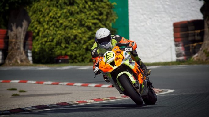 How to Photograph Motorcycles: a picture of a motorcycle taken with a manual focus.