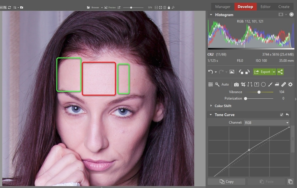 Learn to Edit Portraits and Discover the 5 Most Common Portrait Photo Problems- color