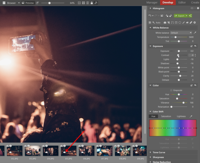 Back up your photos to the cloud: editing photos in a cloud.