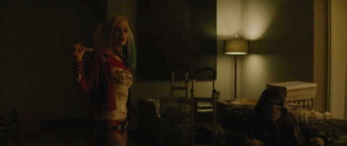 the rule of thirds in Suicide Squad.