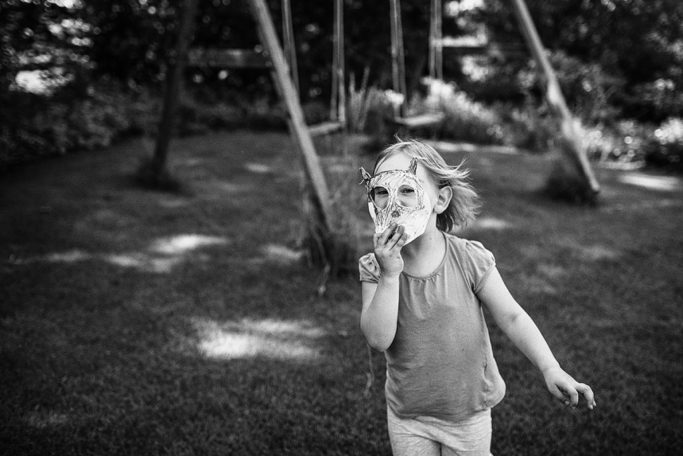 Vacation with a Camera and with Family: Children playing a game.