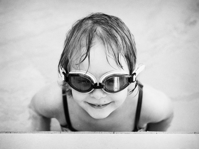 Vacation with a Camera and with Family: Child with glasses.