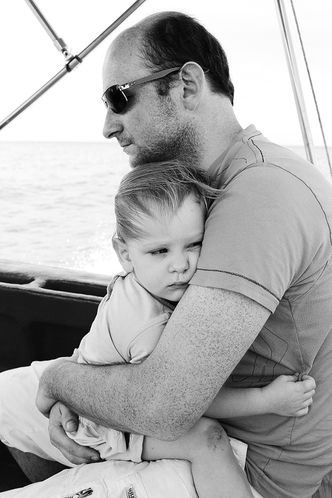 Vacation with a Camera and with Family: Girl with her father.
