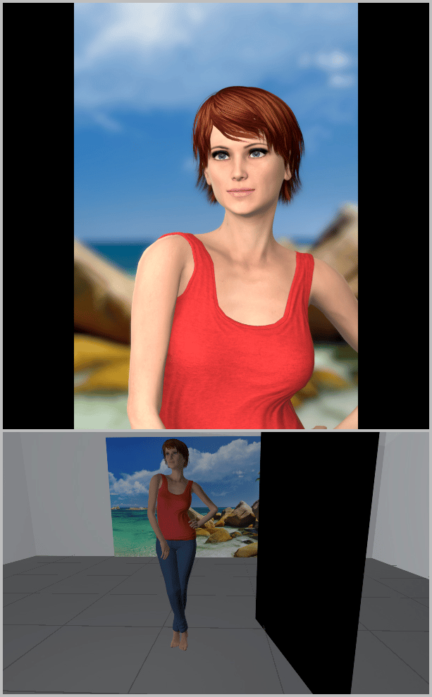 Portrait Photography Under Natural Light: dispersed sun and black reflector.
