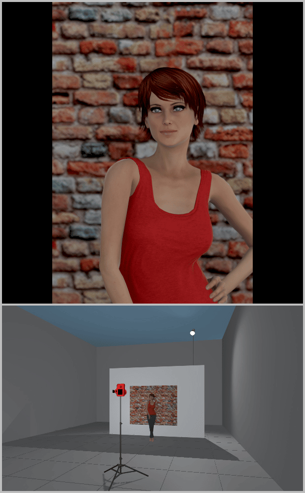 Portrait Photography Under Natural Light: open shadow and diffuse light.