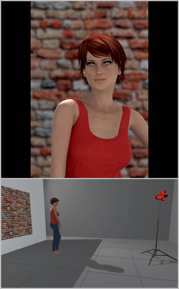 Portrait Photography Under Natural Light: open shadow without reflection.