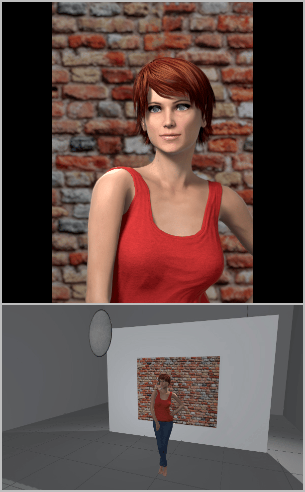 Portrait Photography Under Natural Light: open shadow with reflection.