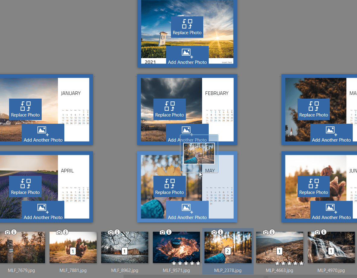 Give your loved ones a unique gift this Christmas. Make them a personalized calendar