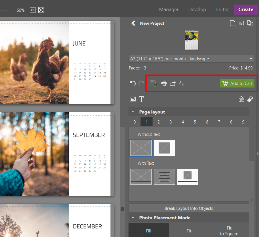 Give your loved ones a unique gift this Christmas. Make them a personalized calendar