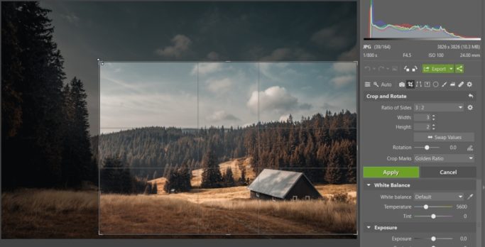 How to Improve a Photo With a Crop: Golden-Ratio Marks.