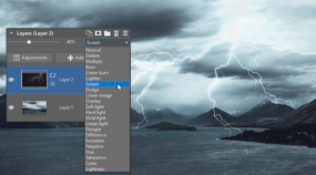 blending mode modes layer layers editor