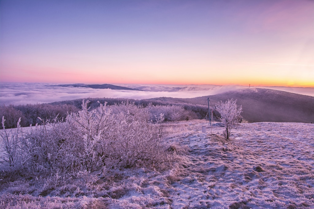 Winter Outdoor Photography - Javorina inversion