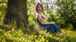 Photographing Models in Different Environments I - Nature