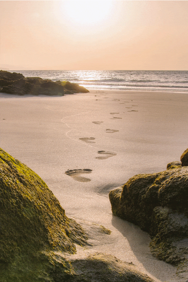 A New Angle on Landscape Photography - footprints