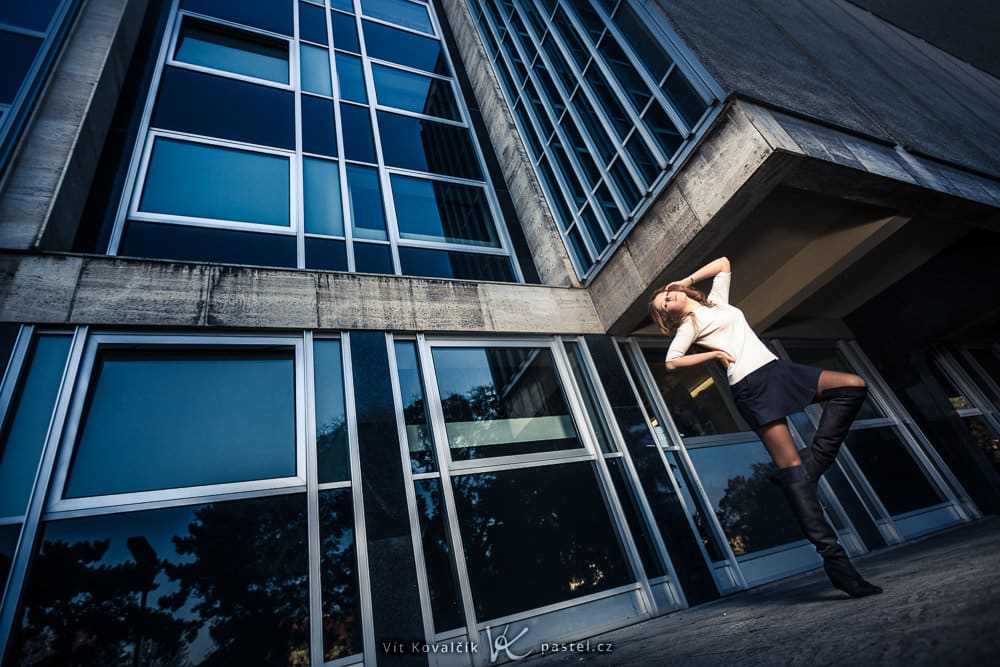 Photographing Models in Different Environments II - modern architecture 2