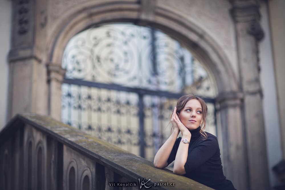 Photographing Models in Different Environments II - old architecture