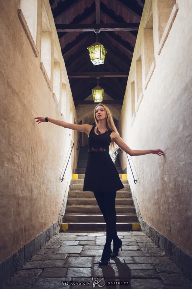 Photographing Models in Different Environments II - passageway