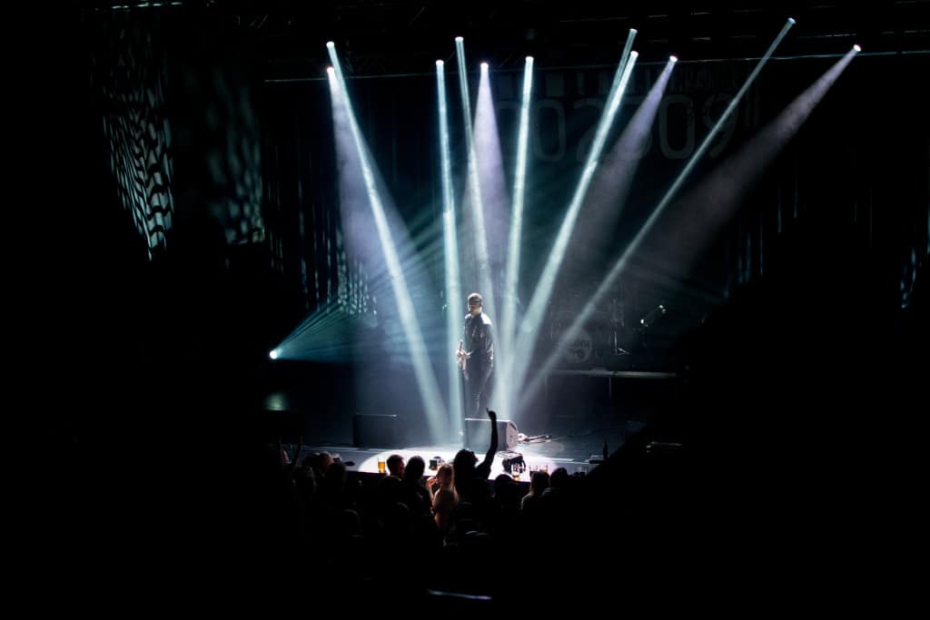How to Photograph Concerts - point lights Insania