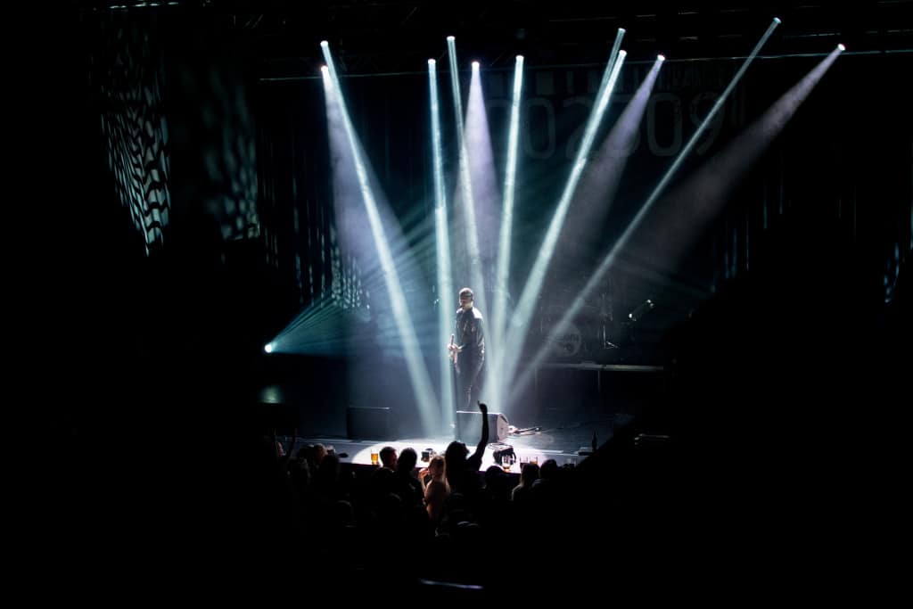 How to Photograph Concerts - point lights Insania