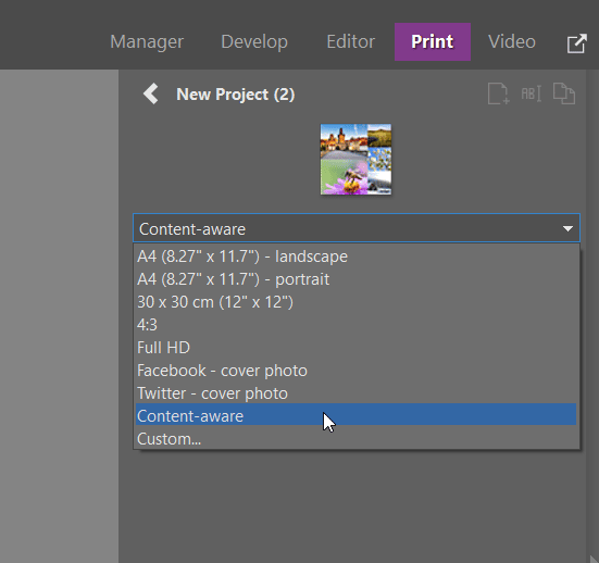 Design Your Own Collage in ZPS X