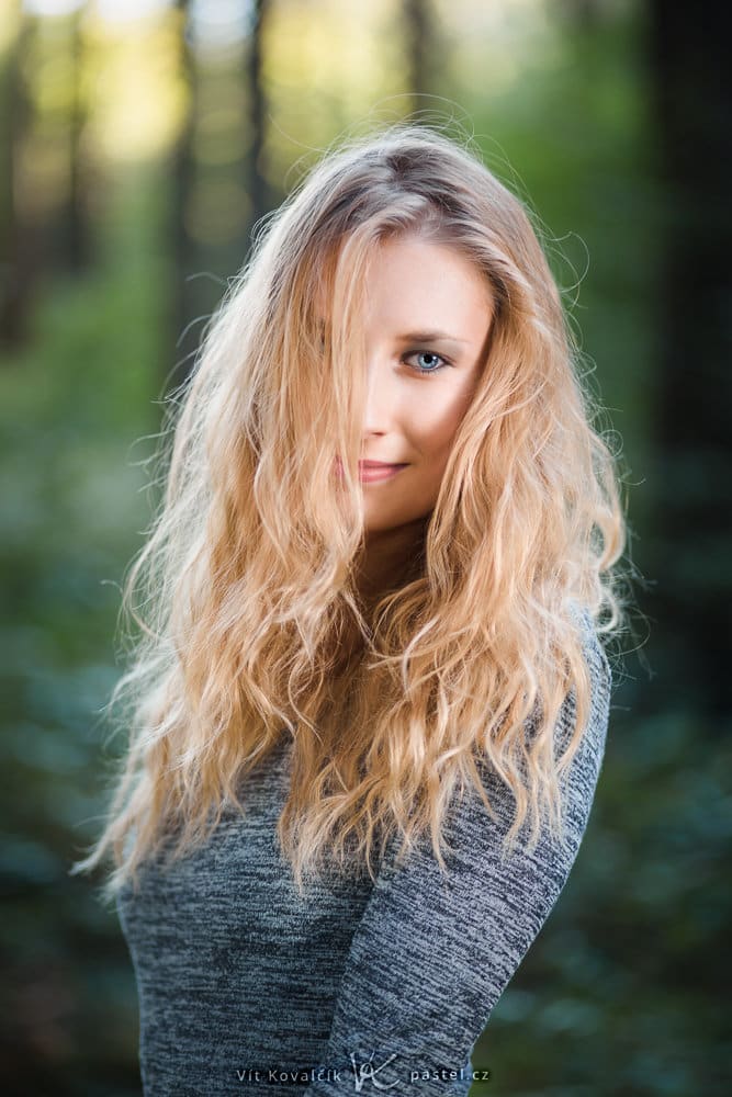 Foundations of Portrait Composition Part - photo of a girl in grey sweatshirt