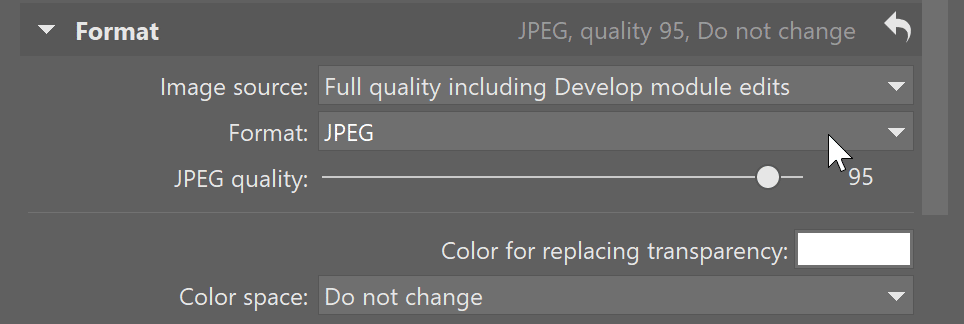 The New Improved Export - format