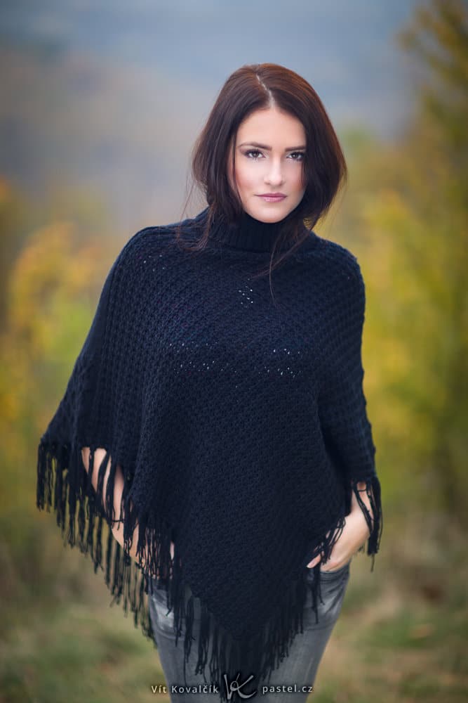 Foundations of Portrait Composition Part - portrait of girl in black sweatshirt